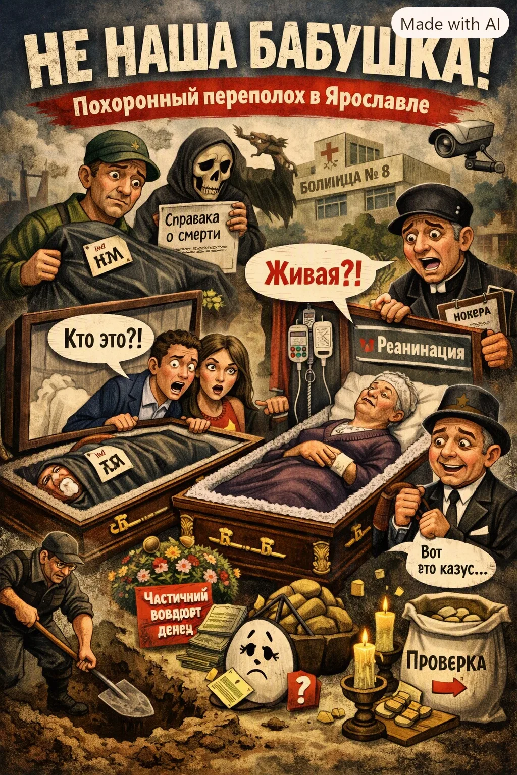 ⚰️ «Не наша бабушка»