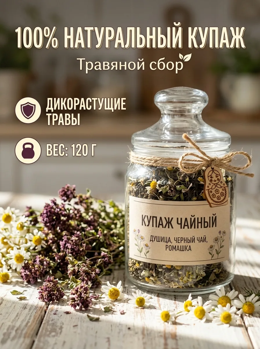 Вот и высохли у меня душица (в народе — матрёшка) и ромашка. Теперь можно приступать к ...