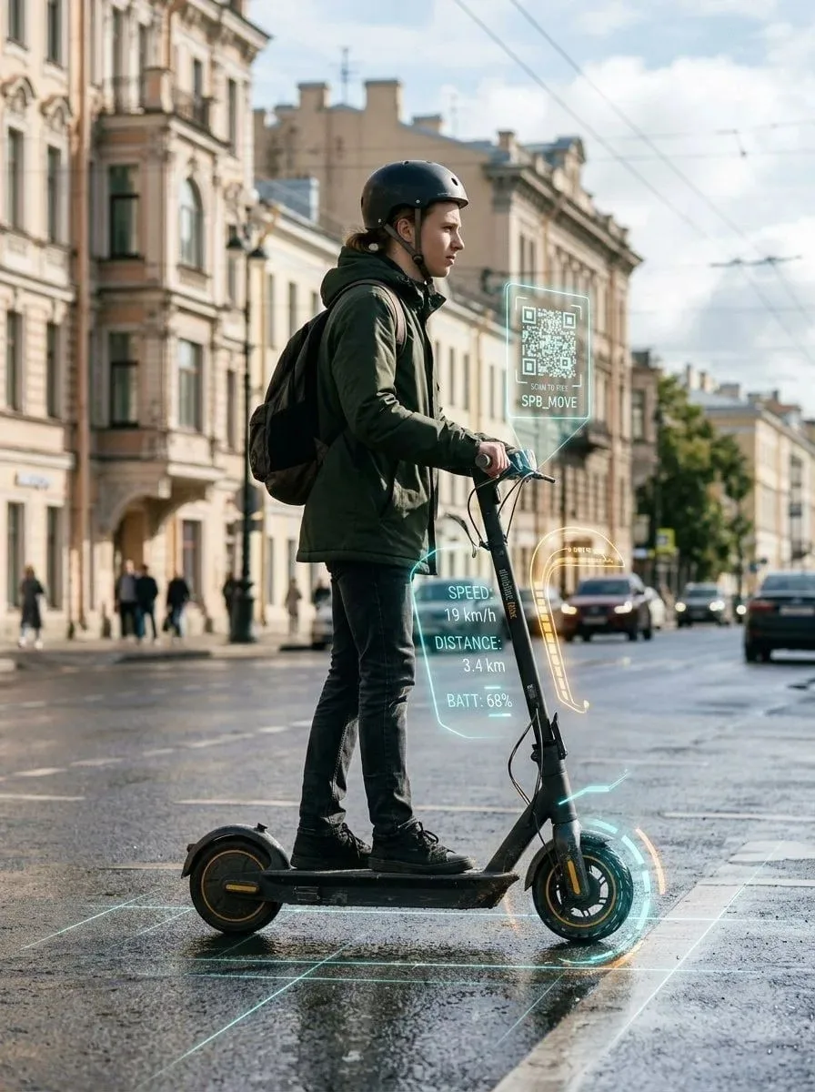 🛴 Самокаты в Петербурге хотят взять на учёт
