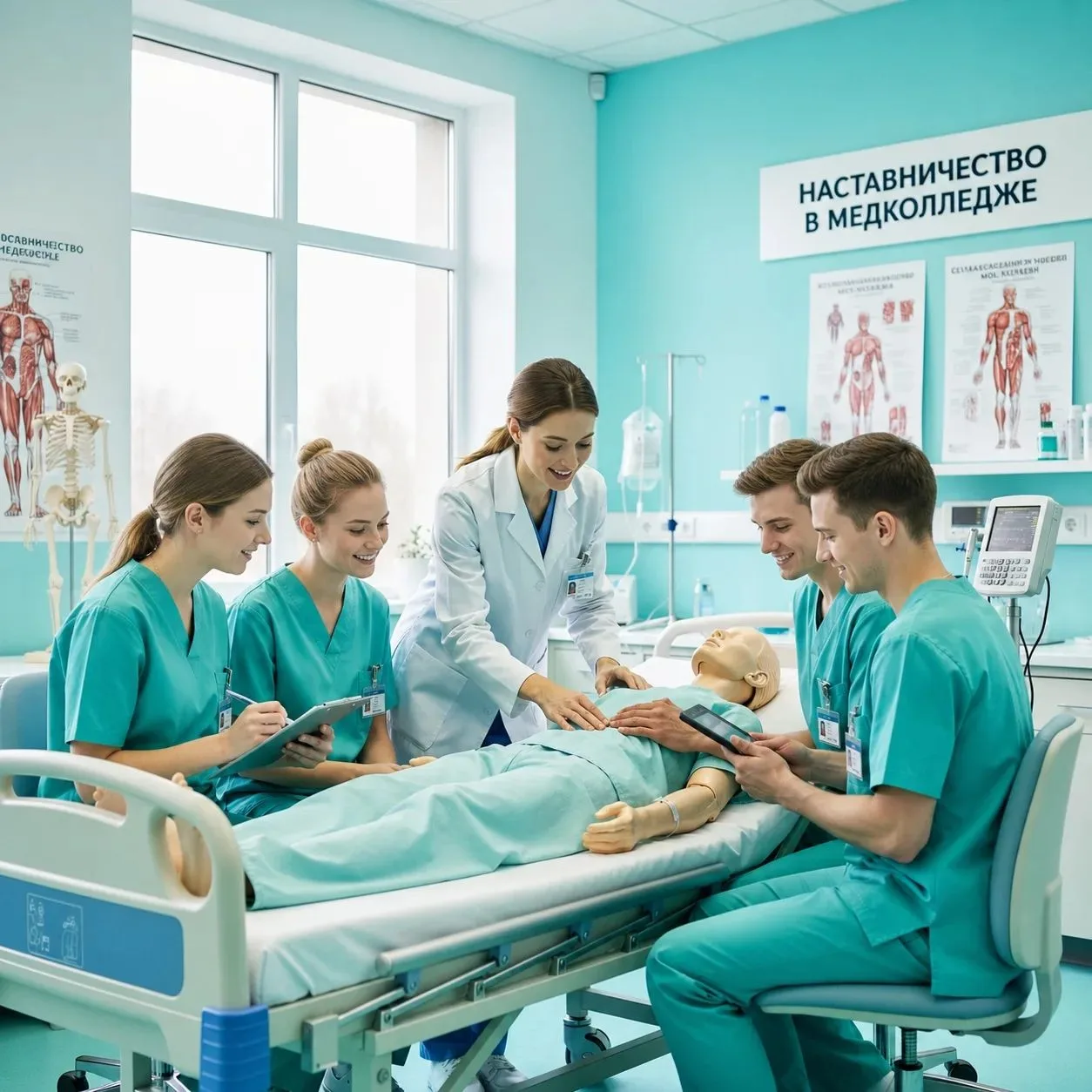 👍Расскажем о наставничестве в Смоленском базовом медицинском колледже! 

❗У наставничества цель одн