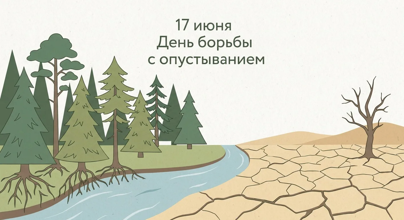 Не дадим земле превратиться в пыль! Всемирный день борьбы с опустыниванием и засухой 🌍

Друзья, 17 