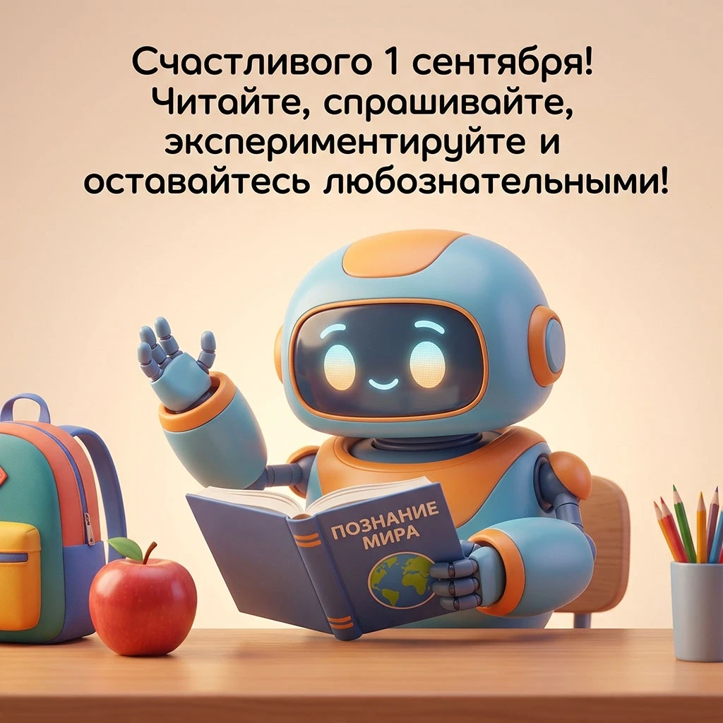Спешим поздравить Вас с Днем знаний!