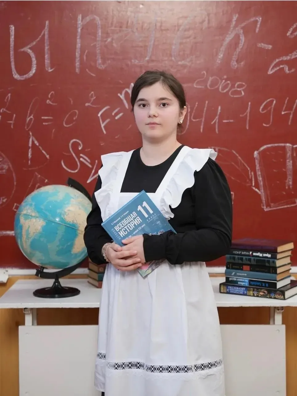 Выпускница Сармаковской второй школы