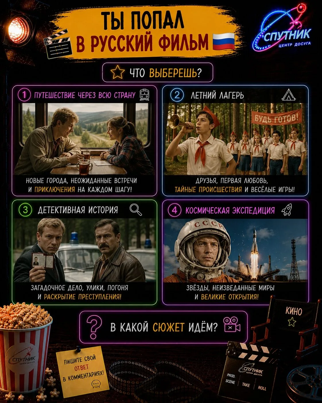 🎬 ТЫ ПОПАЛ В РУССКИЙ ФИЛЬМ 🇷🇺🎥