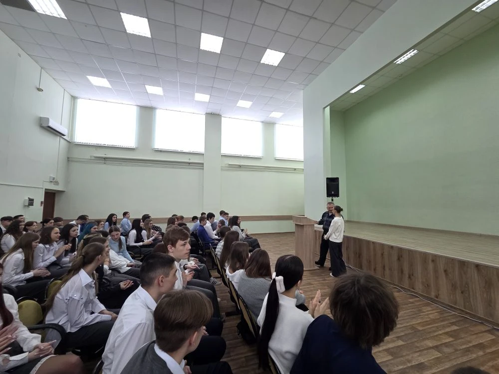 ⚡ 19 февраля в актовом зале нашей школы прошла трогательная и познавательная встреча с представителе