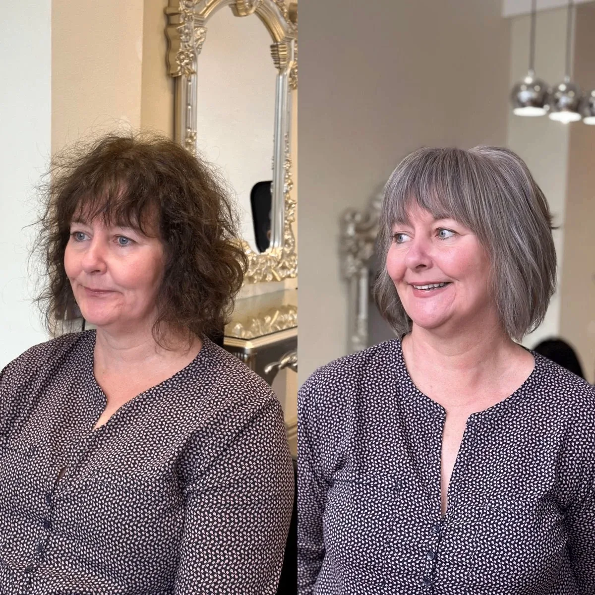 Grey Blending как мягко растушевать седину