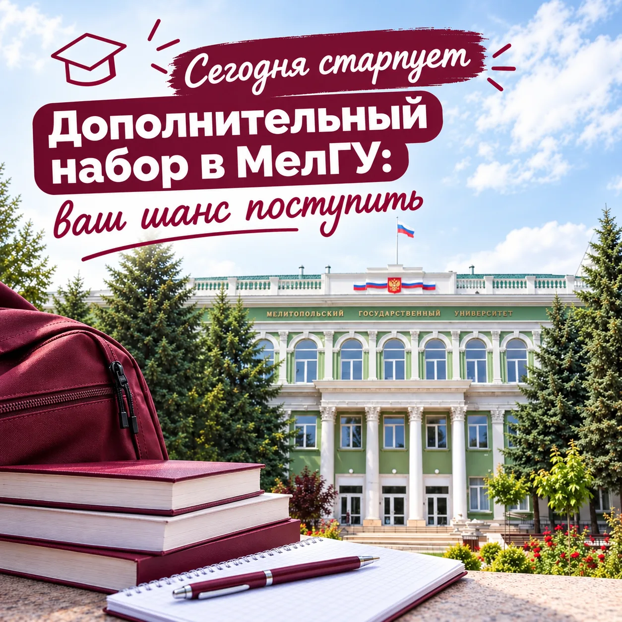 С 5 октября стартует дополнительный прием документов на контрактную форму обучения по п...