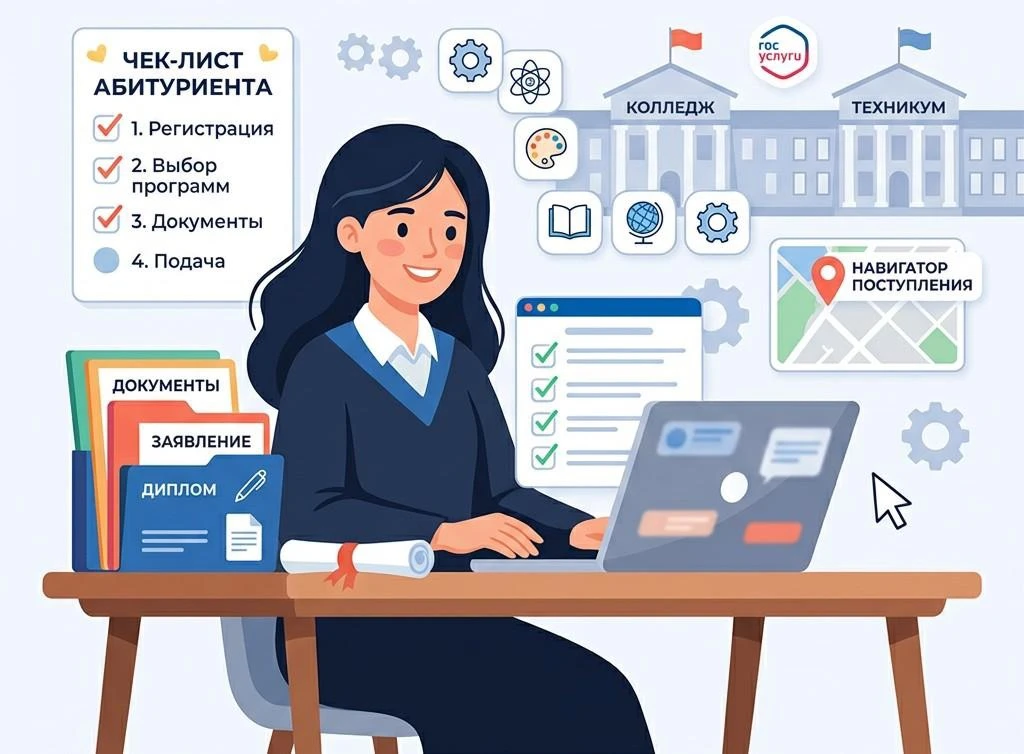 🎓 Почти 46 тысяч заявлений в колледжи подали жители Якутии
