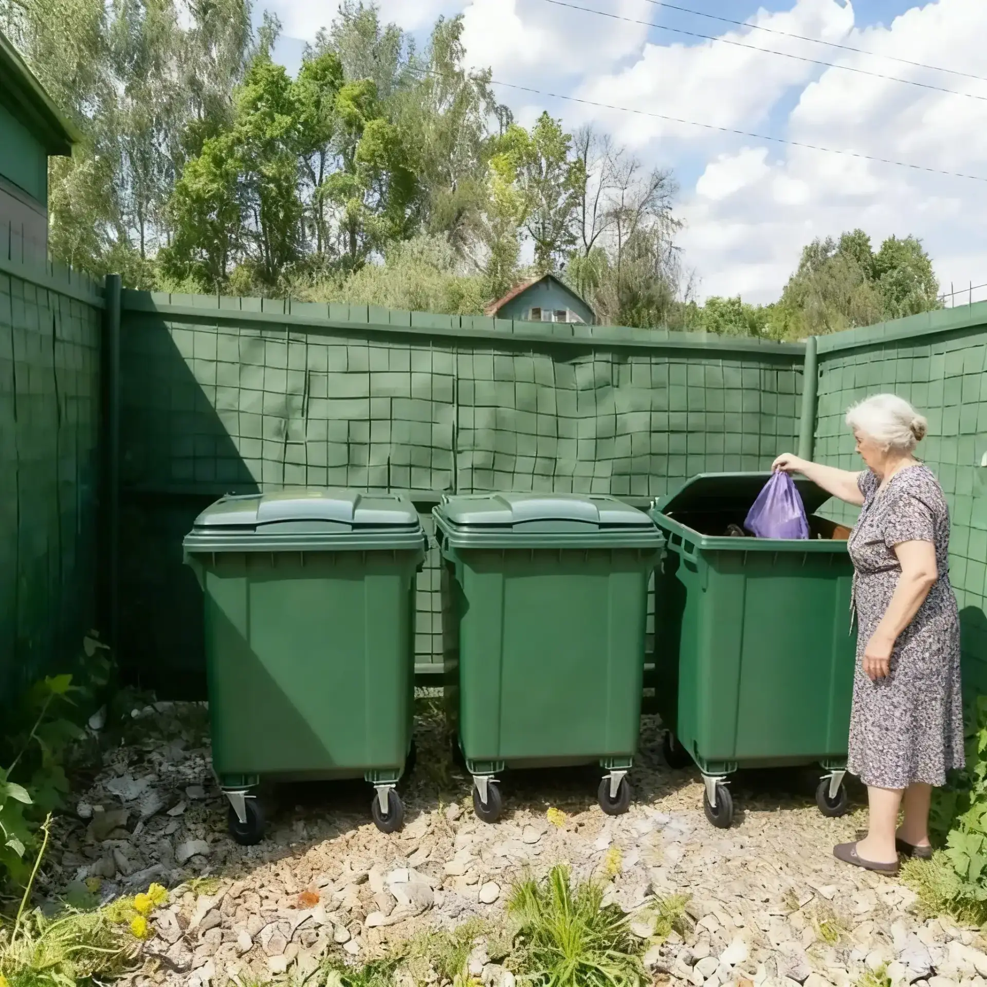 Мы — за чистые СНТ. А вы? 🏡🌿  Горы мусора вместо цветов и птиц? 🗑️ Для многих СНТ — это реальность. 