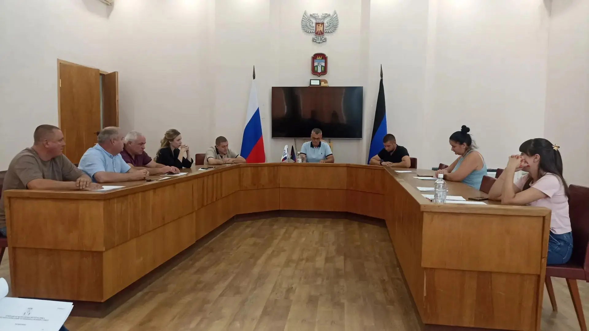 📣27.08.2026 года состоялось внеочередное заседание Тельмановского муниципального совета