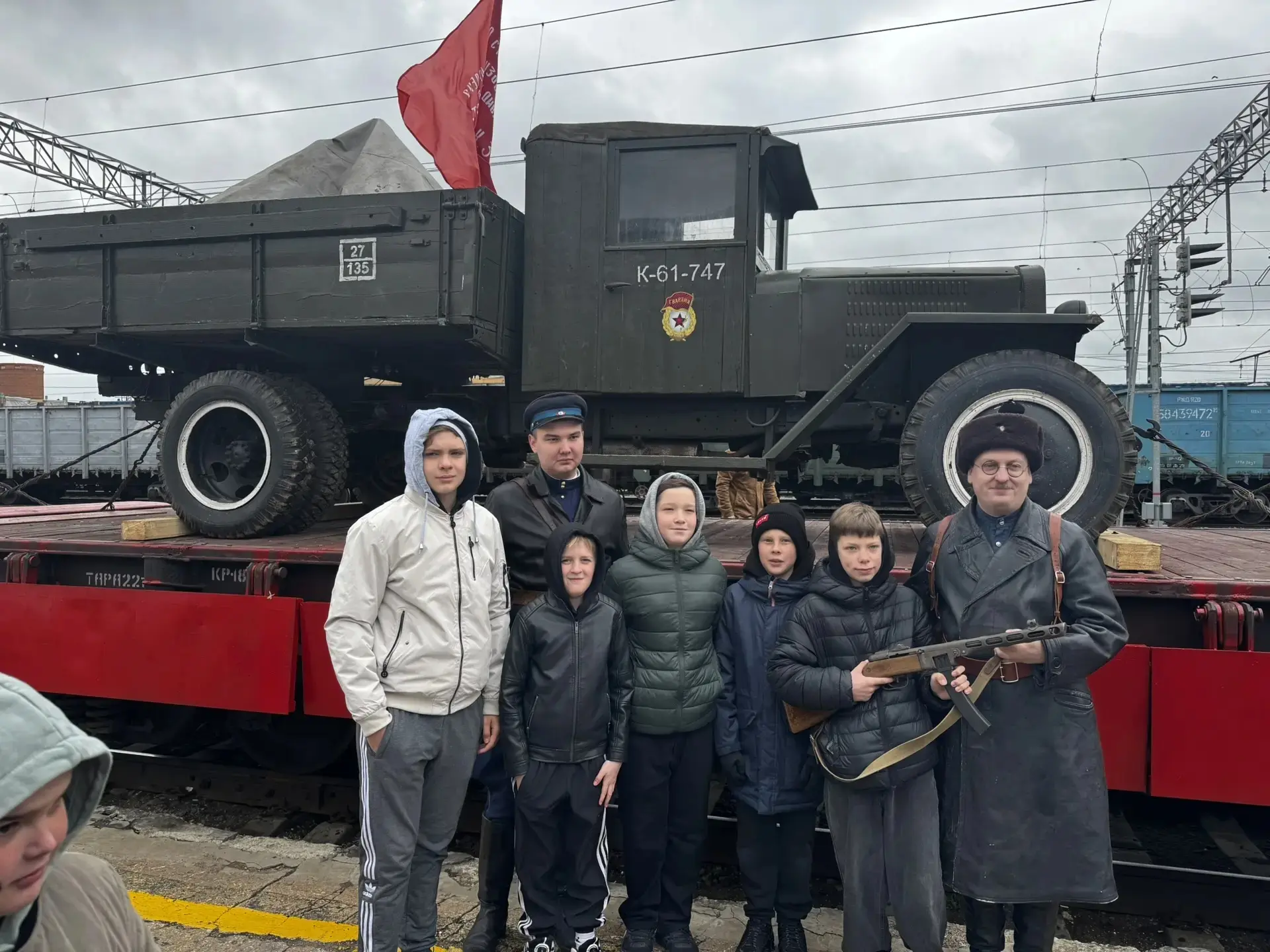 «Поезд Победы»  Уникальный передвижной музей «Поезд Победы» прибыл в Кинель 24 апреля  2026 года.  Э