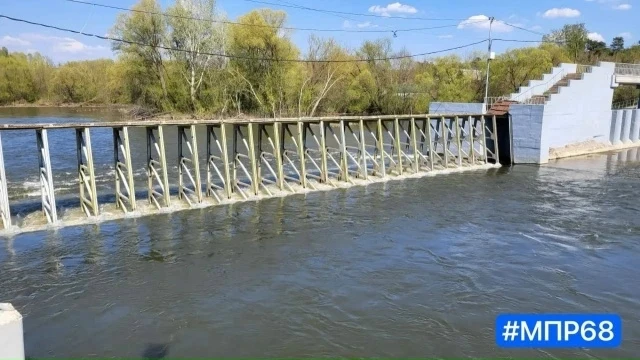 На Цне снизят уровень воды для подготовки плотины к зиме🌊