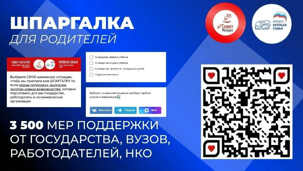 Делимся полезной шпаргалкой для родителей! 📱👨‍👩‍👧‍👦