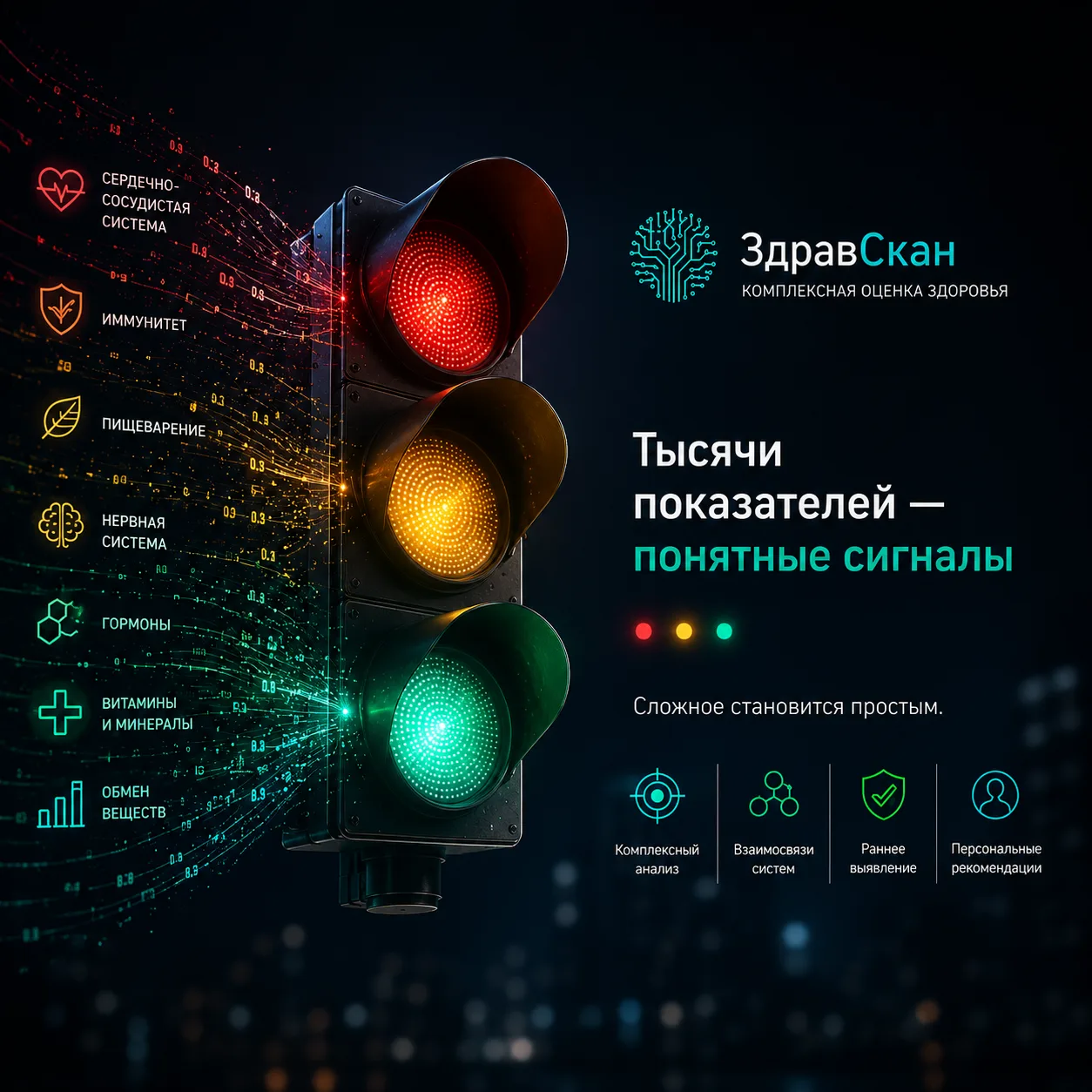 🚦 «258 показателей» — звучит пугающе. На самом деле это просто светофор 🟢🟡🔴