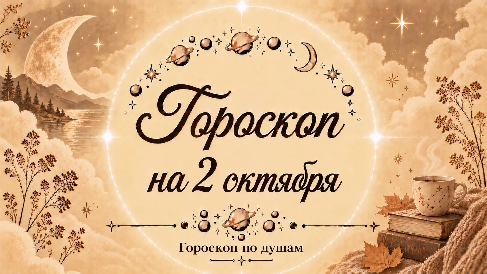 ✨ Гороскоп по душам на 2 октября ✨