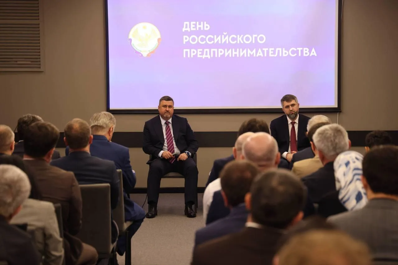 Встреча Главы Республики Дагестан Фёдора Щукина с бизнес-сообществом Республики Дагестан.