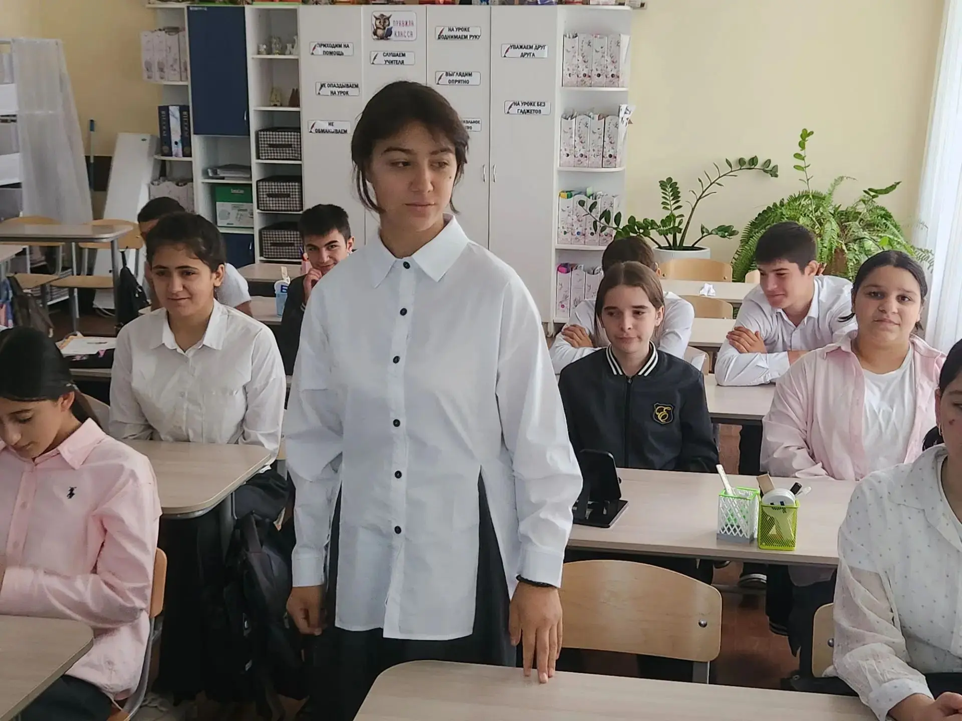 Сегодня на уроке  в 8 "Б" классе «Россия — мои горизонты» мы разбирали тему «Россия умн...