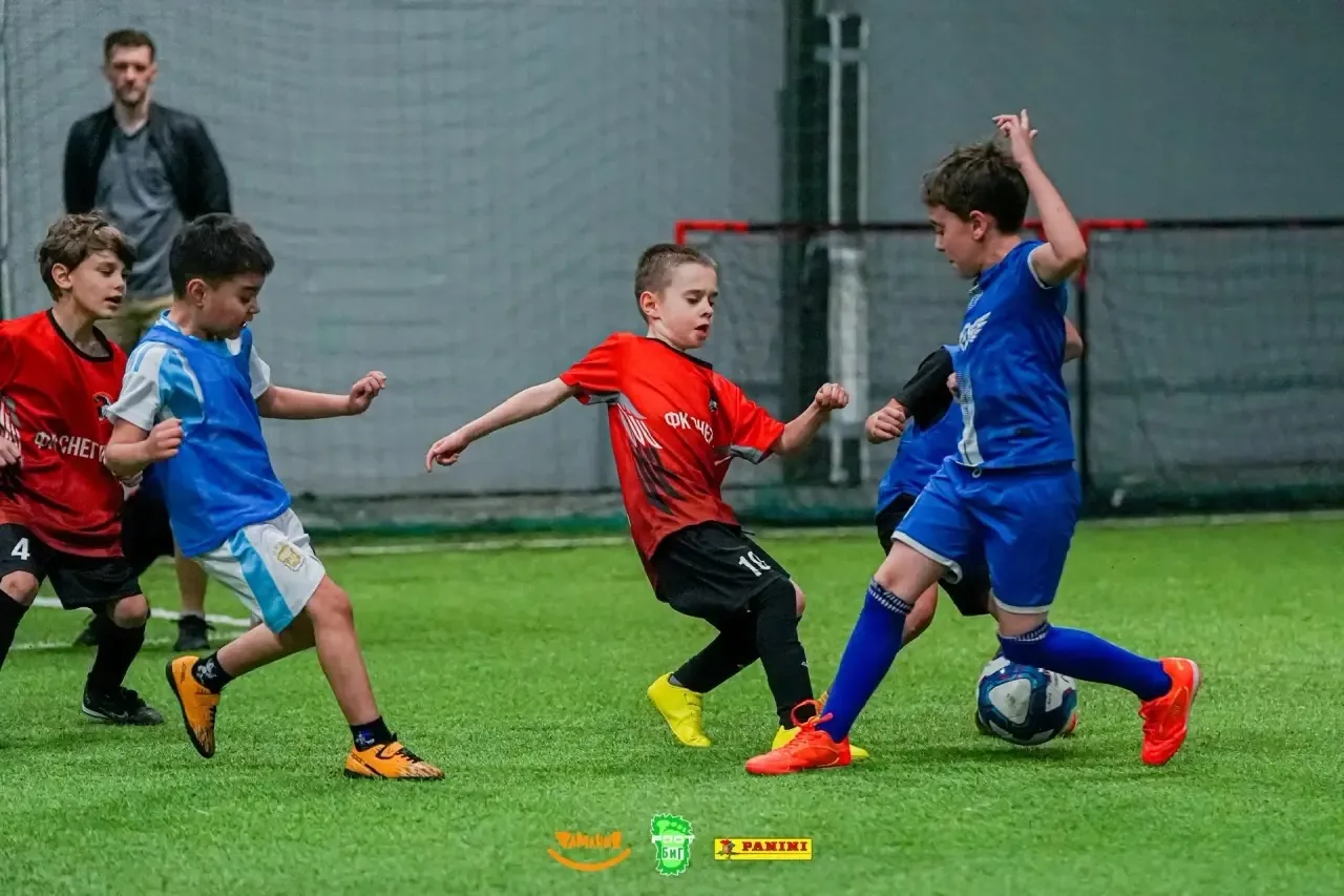 ⚽️ Участие в футбольном турнире ⚽️  04 апреля 2026 года школьный футбольный клуб "Снегирь", игроки 2