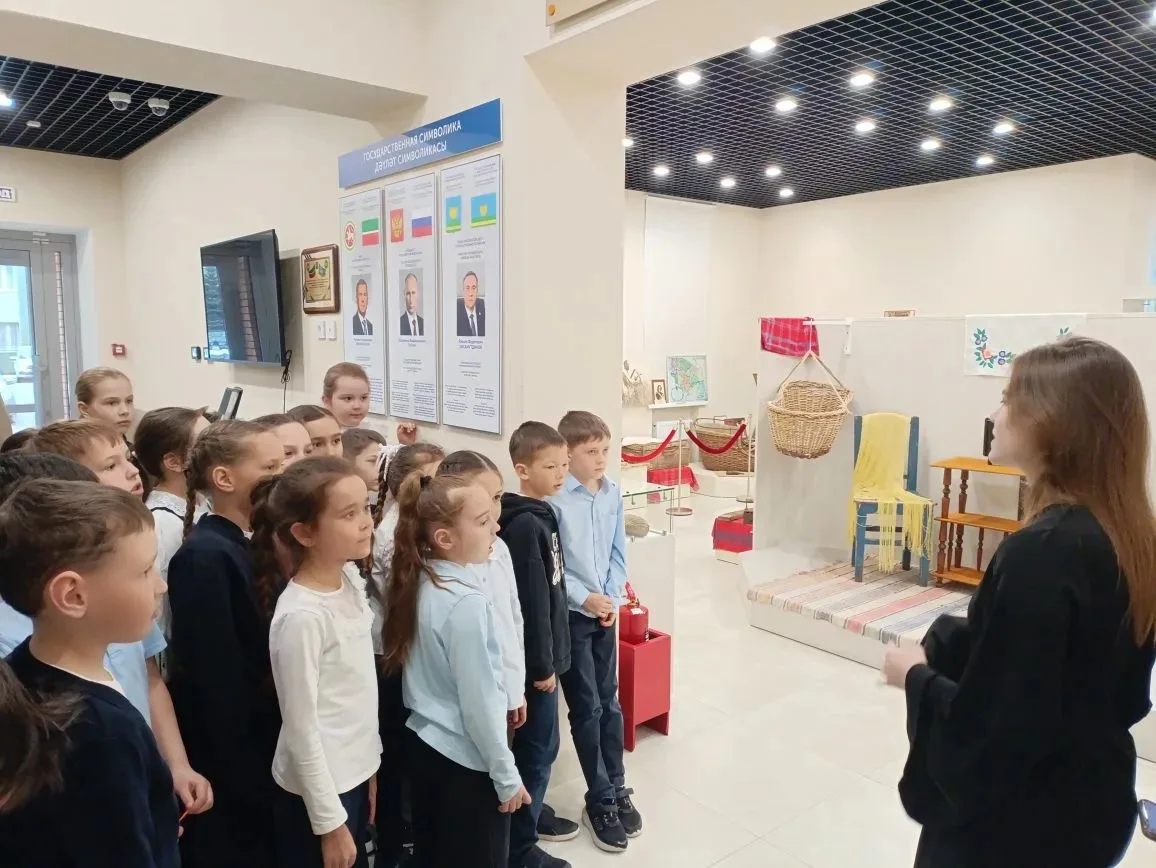 🌼9 апреля ученики 2 «Б» класса — в гостях у Высокогорского краеведческого музея!🌼  Наши юные исследо