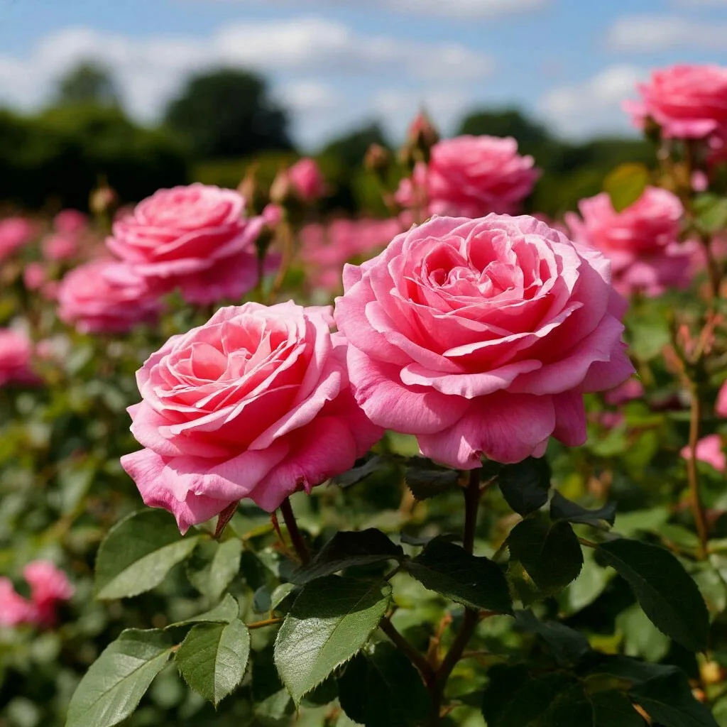 🌹 Как вырастить королеву цветов в лесной тени? Секреты неприхотливых парковых роз!