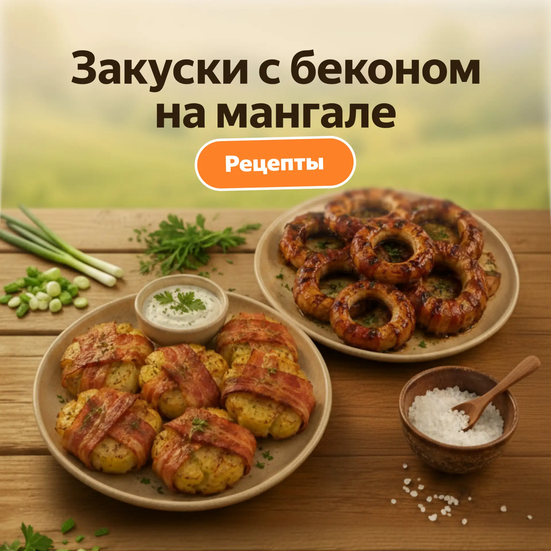 Три выходных впереди — отличный повод наконец-то выбраться к мангалу ☀️

И если шашлык уже давно в м