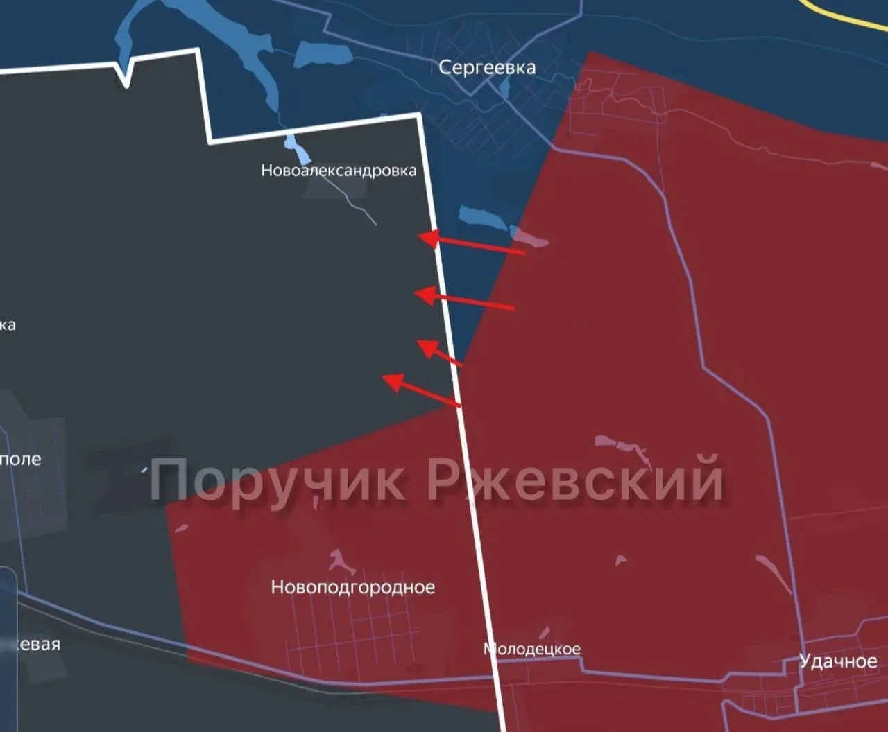 ⚡️ Южнее Сергеевки наши прорвали оборону