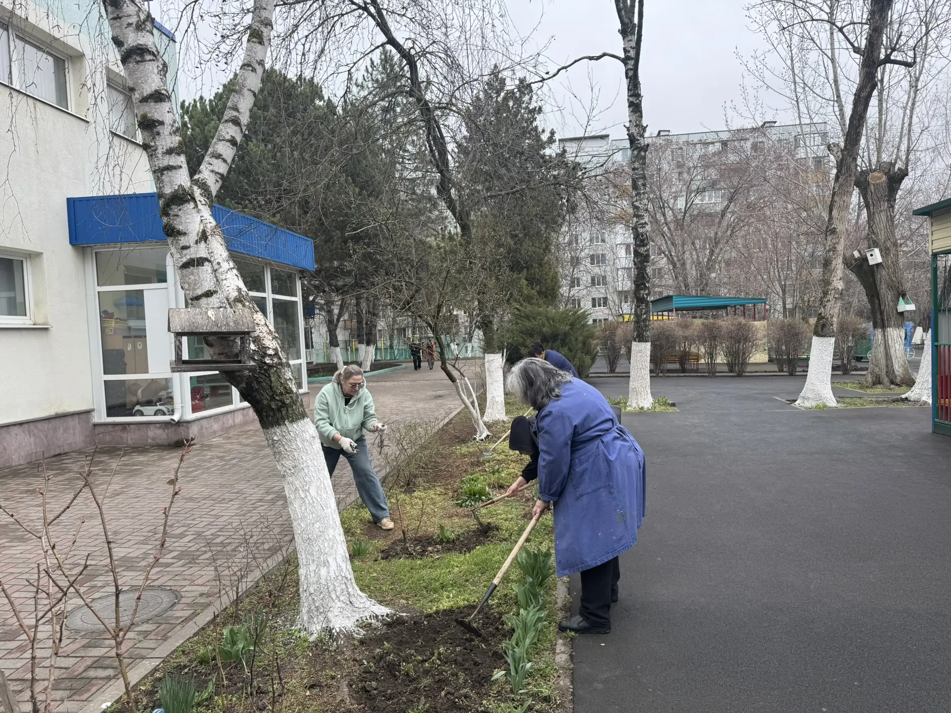 Сегодня в МАДОУ №304 прошёл городской субботник, объединивший сотрудников учреждения, р...