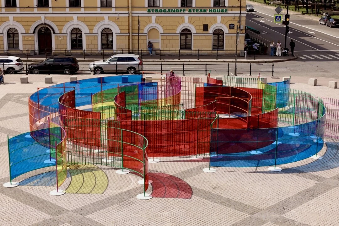 🎨 Новая фотолокация в центре Петербурга
