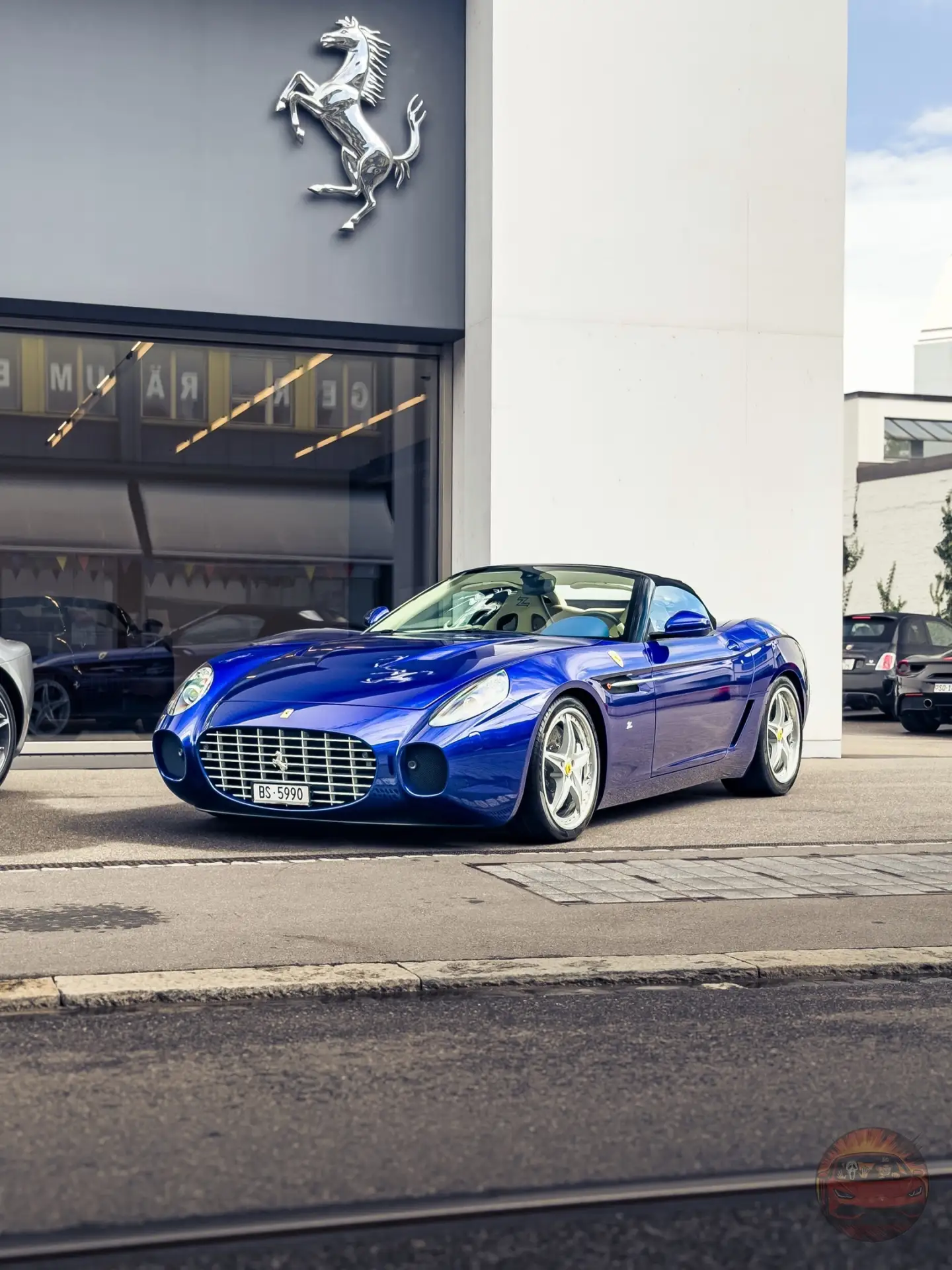 🎨 Ferrari 599, которую полностью перерисовала Zagato