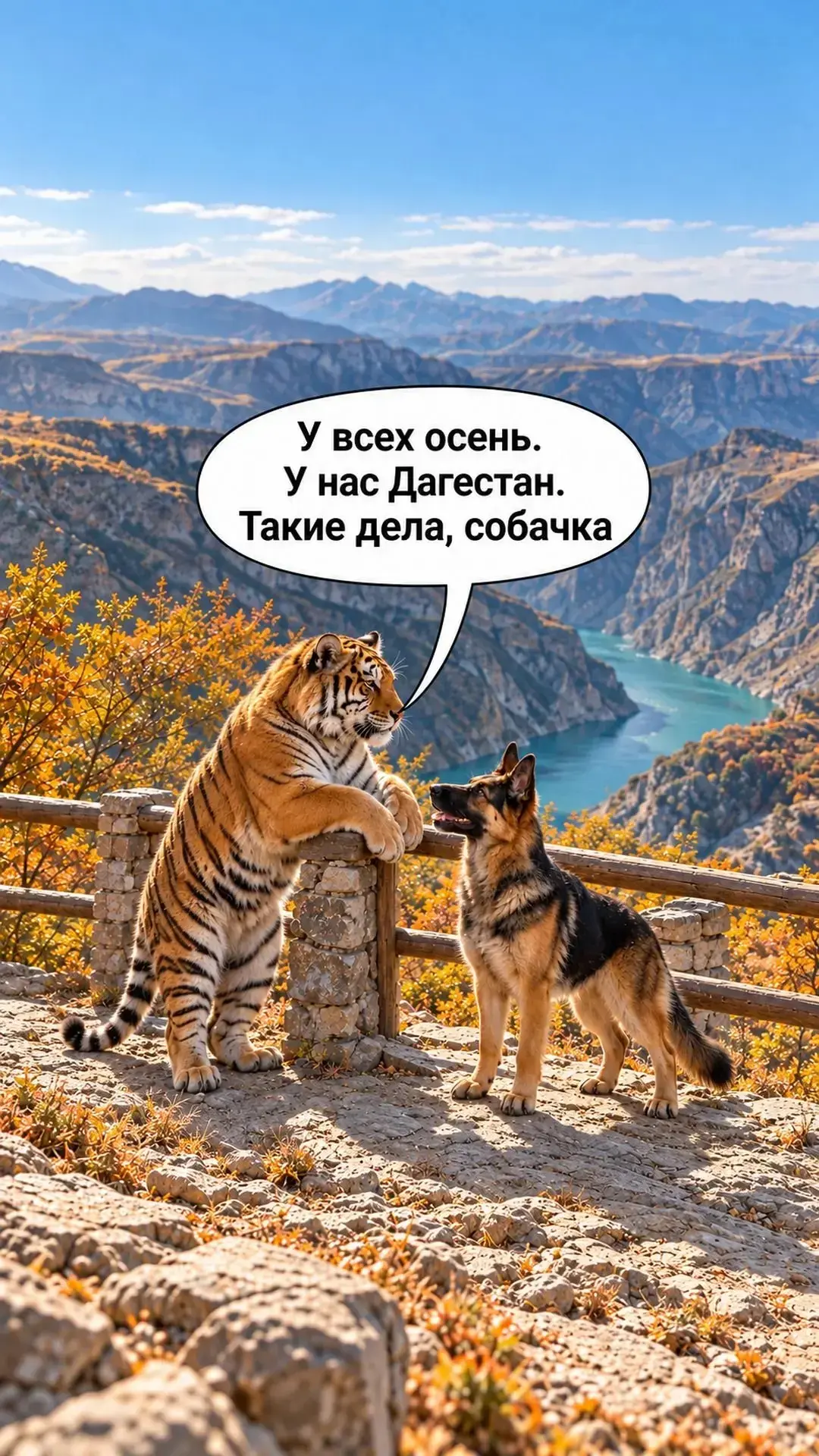 Дагестан покорил даже тигра 🐯