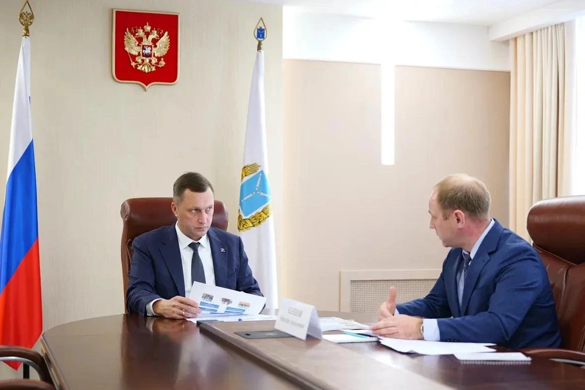 Губернатор Роман Бусаргин встретился с начальником Государственной инспекции по надзору...