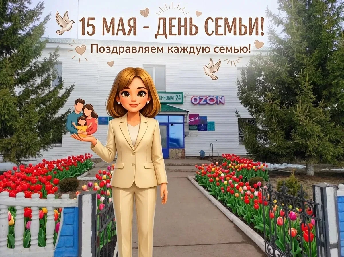 Поздравляем  с Международным днем семьи!
