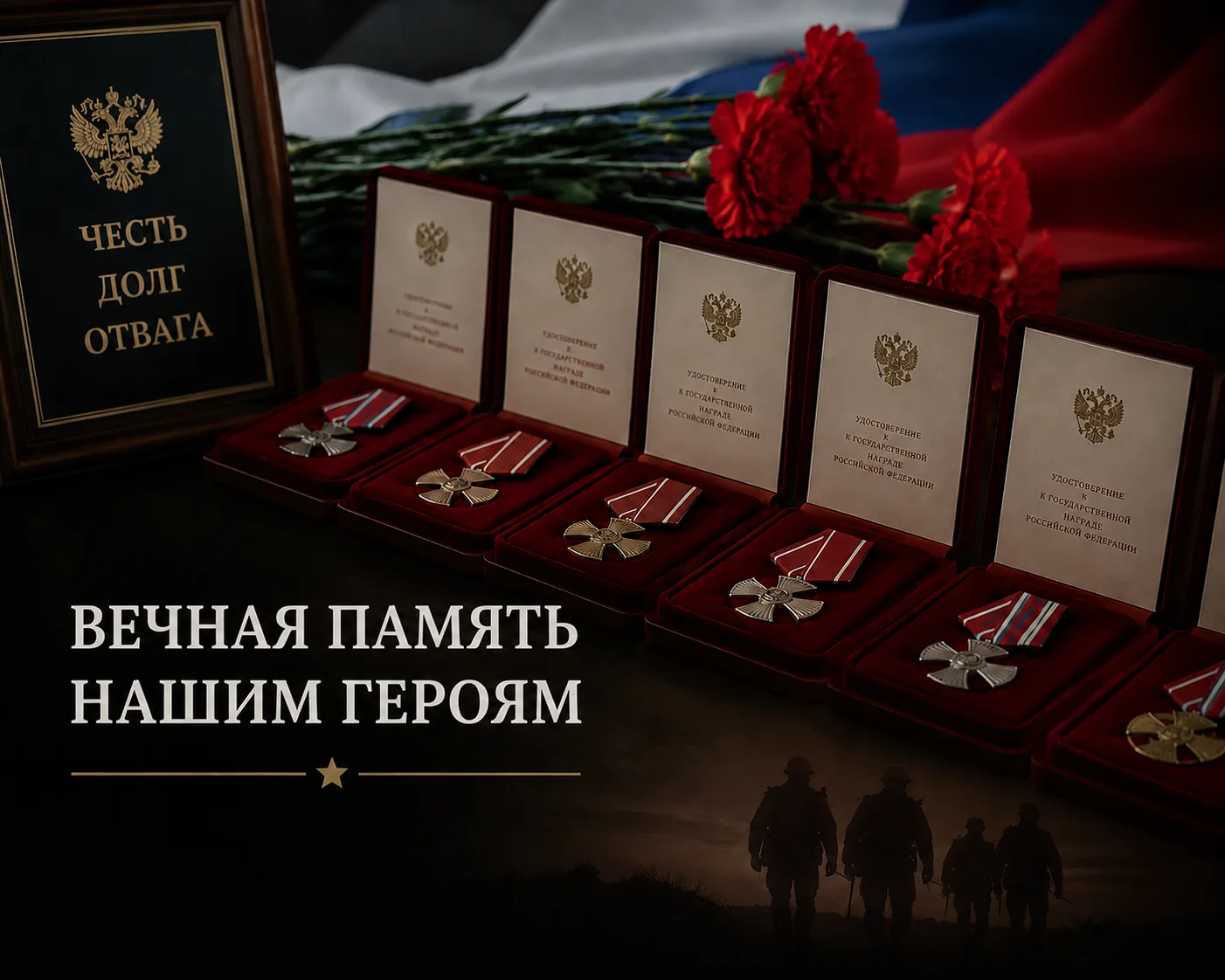 🕊️ В Зейском округе семьям погибших военнослужащих вручили государственные награды