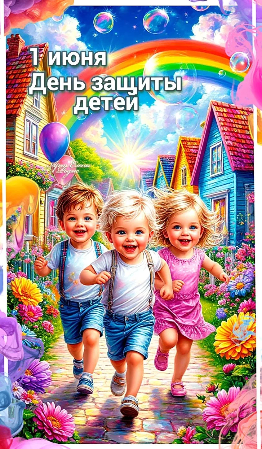 С Днем защиты детей! ✨