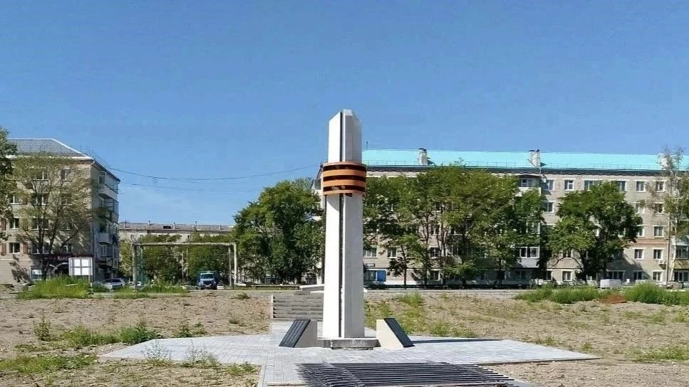 На главной площади поселка Прогресс стартовало масштабное благоустройство