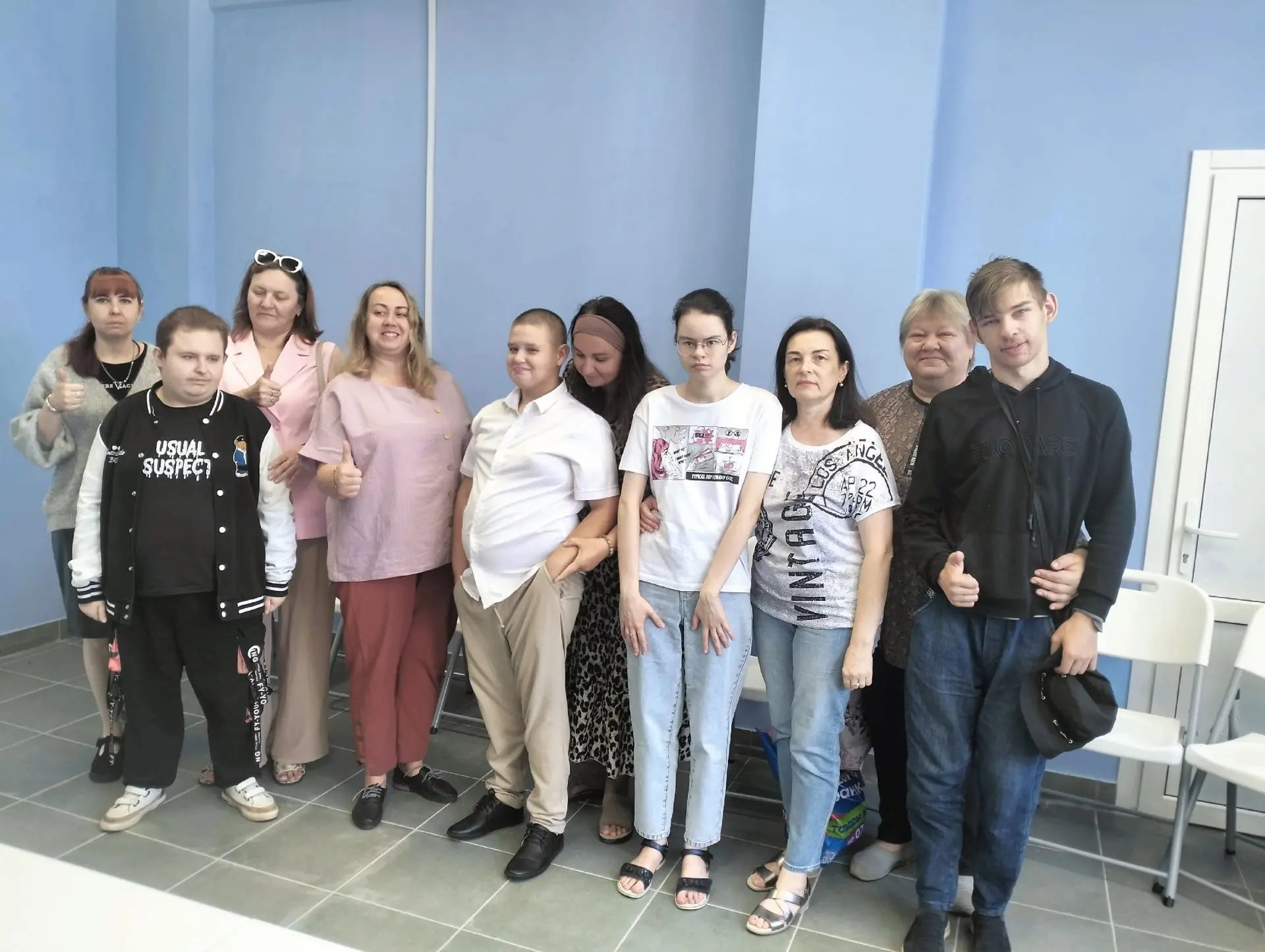 Сегодня прошло первое занятие в инклюзивном детско-юношеском театральном коллективе "Со...