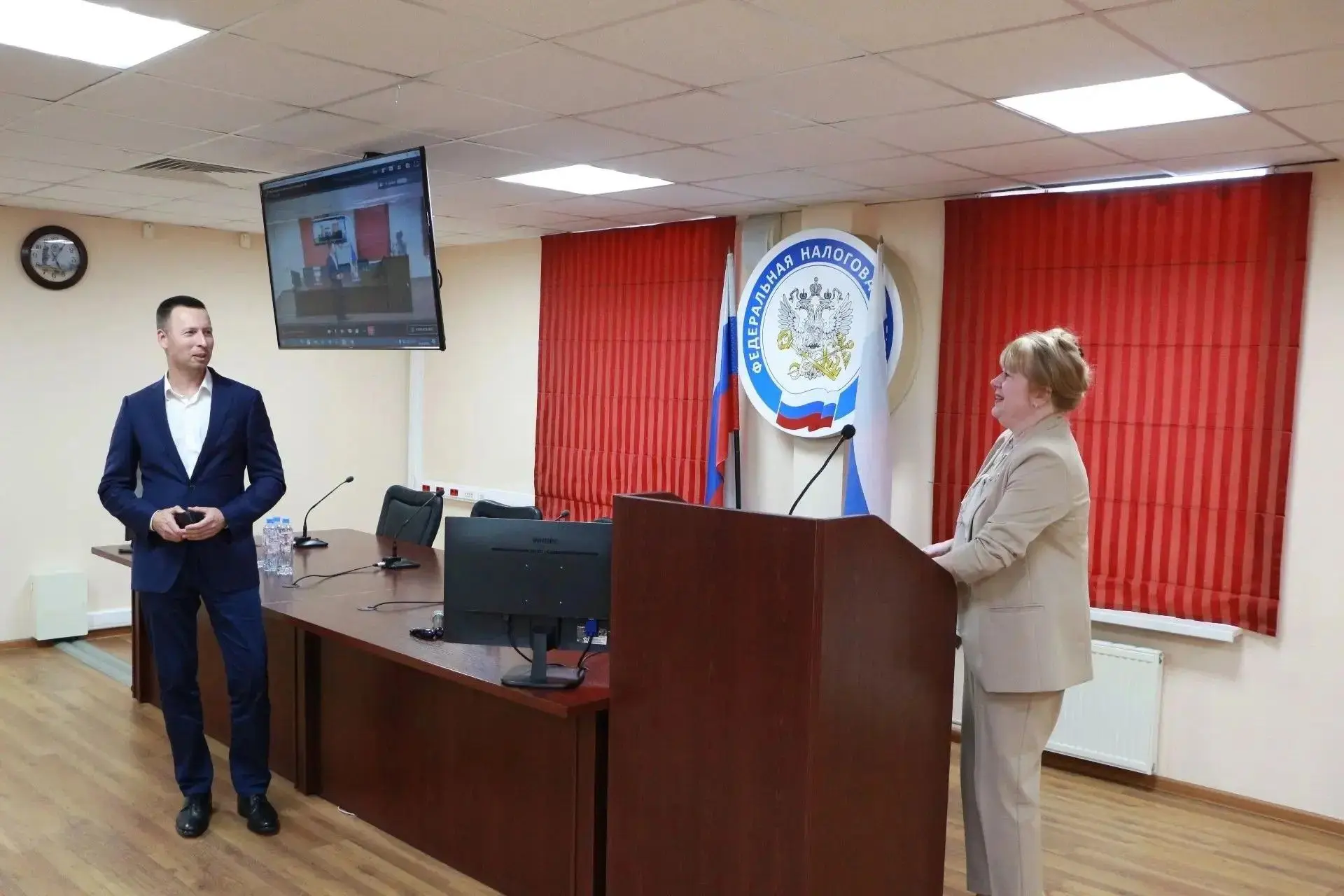Сотрудники тверского налогового управления встретились с руководством избиркома