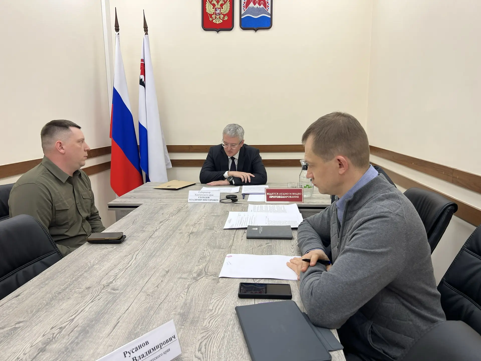 Сегодня на личном приеме познакомился с нашим замечательным земляком – настоящим героем, ветераном с