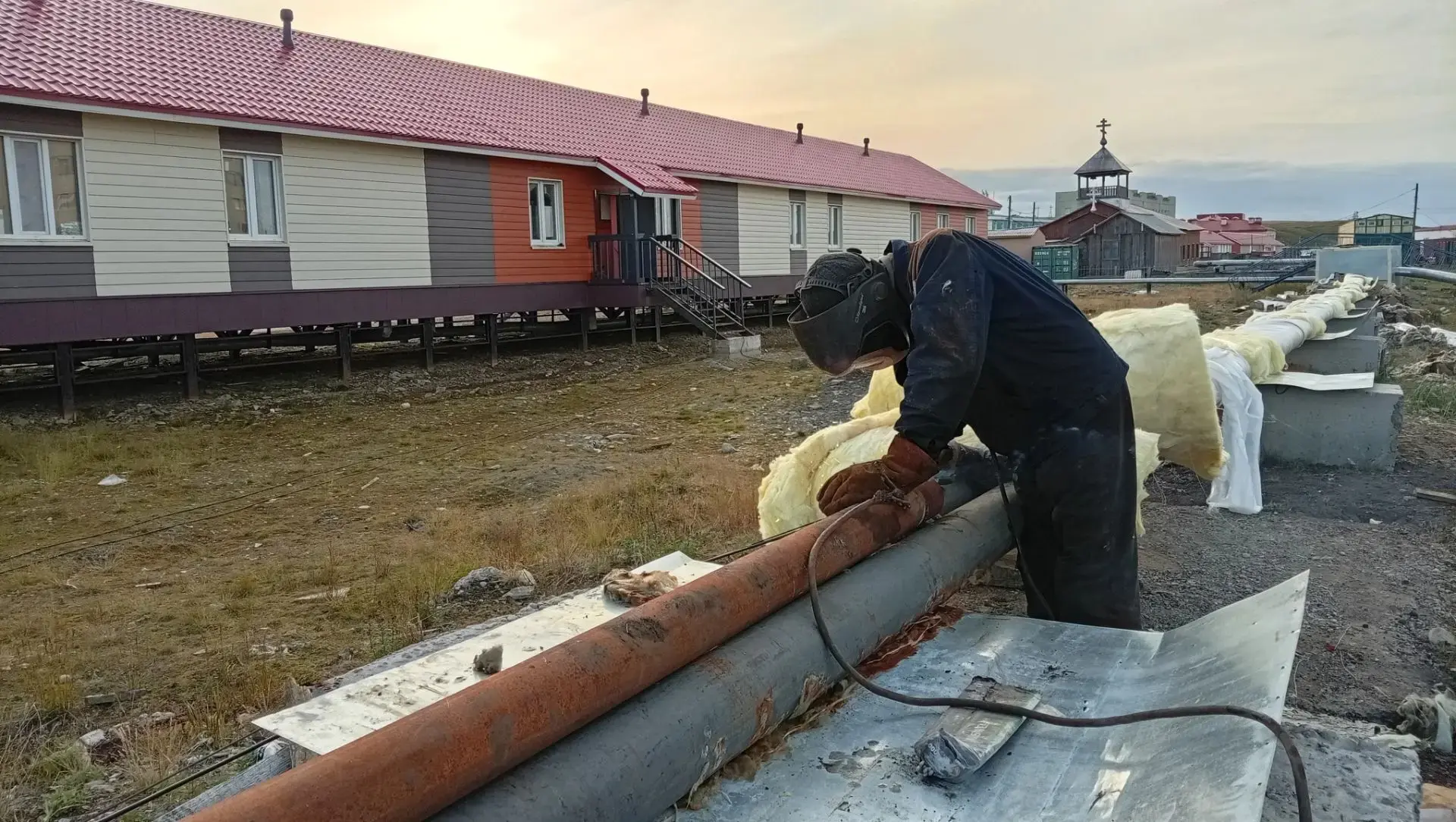 🛠️ В Лаврентия обновили сети тепло и водоснабжения