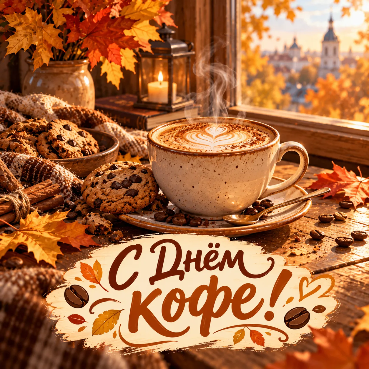 ☕ Сегодня День кофе.