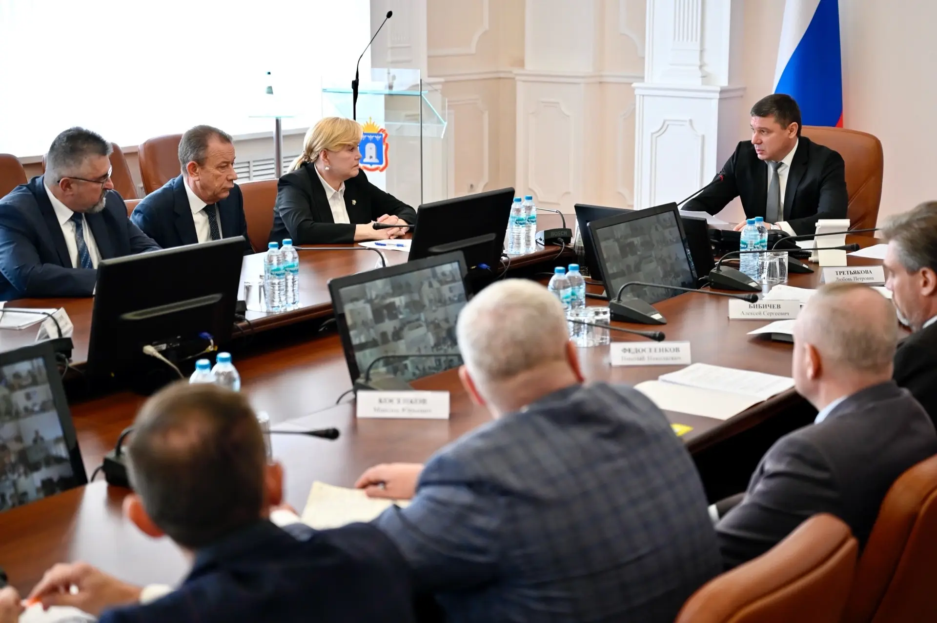 На оперативном совещании обсудили реконструкцию объектов культурного наследия, которые ...