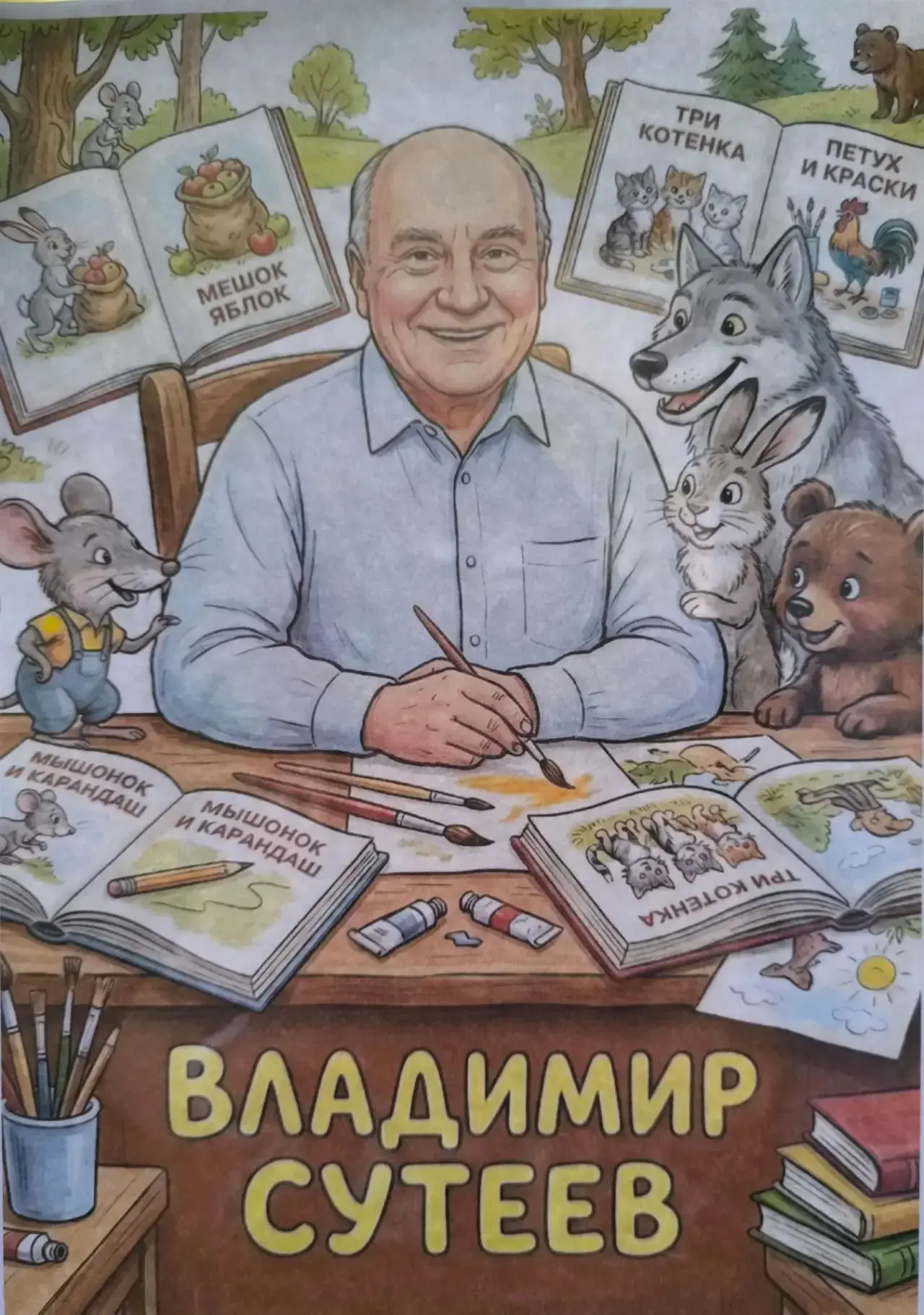 5 июля - День рождения любимого детского сказочника, художника, мультипликатора Владимира Сутеева. Е
