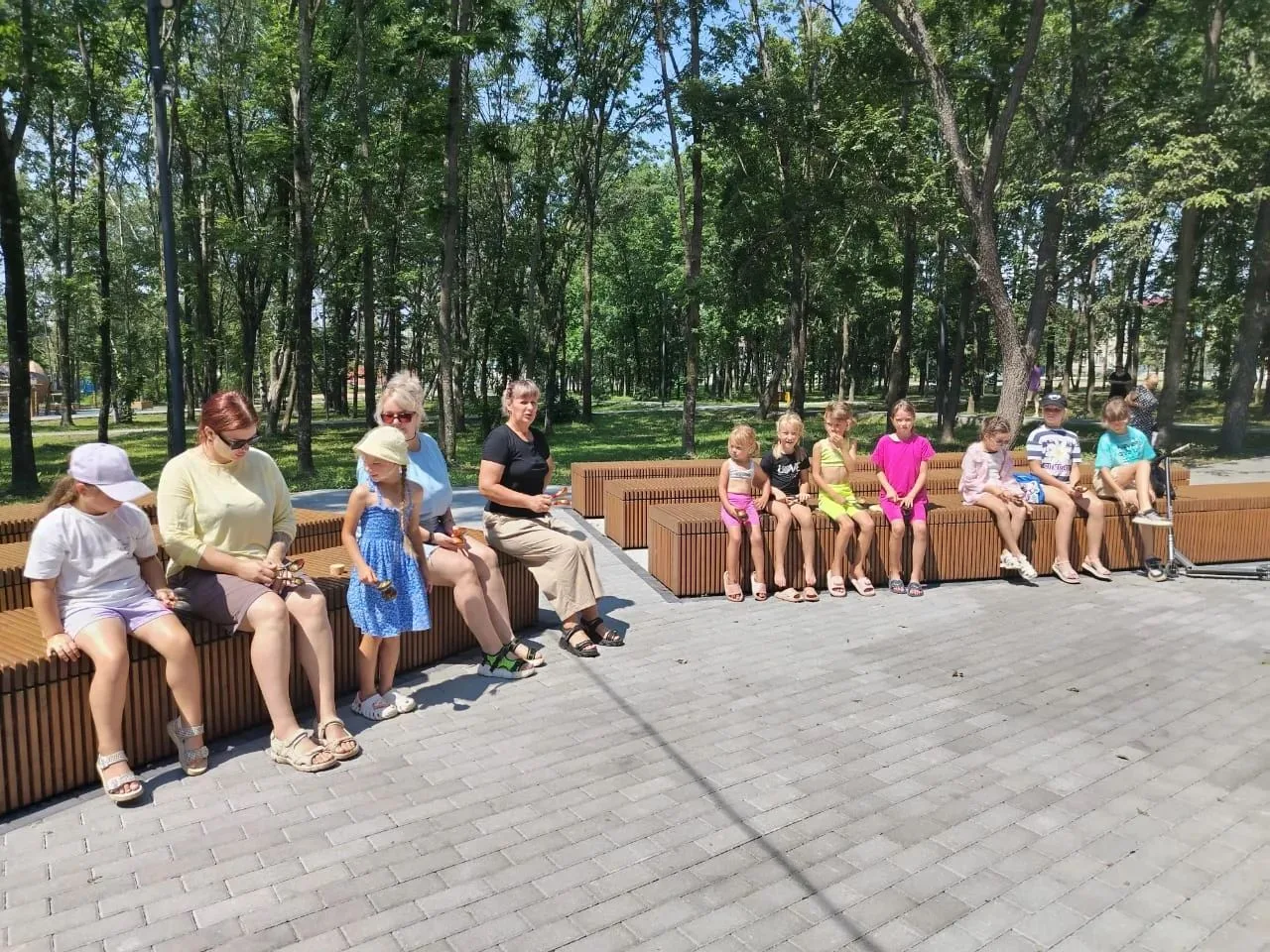☀В парке Центральный в летний солнечный день состоялось интересное мероприятие.
