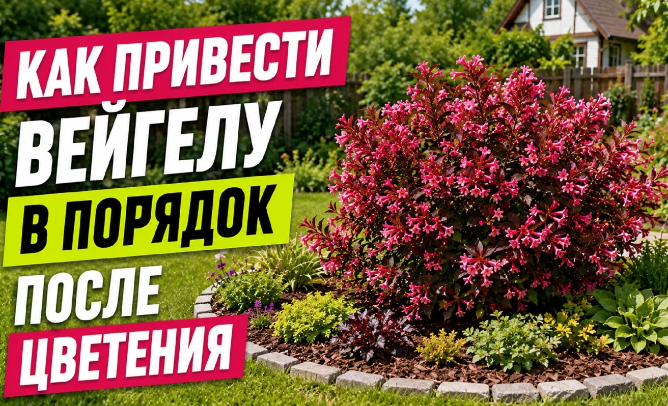 🌸 Вейгела отцвела: план действий от ART Story

В студии ландшафтного дизайна ART Story напоминают: 