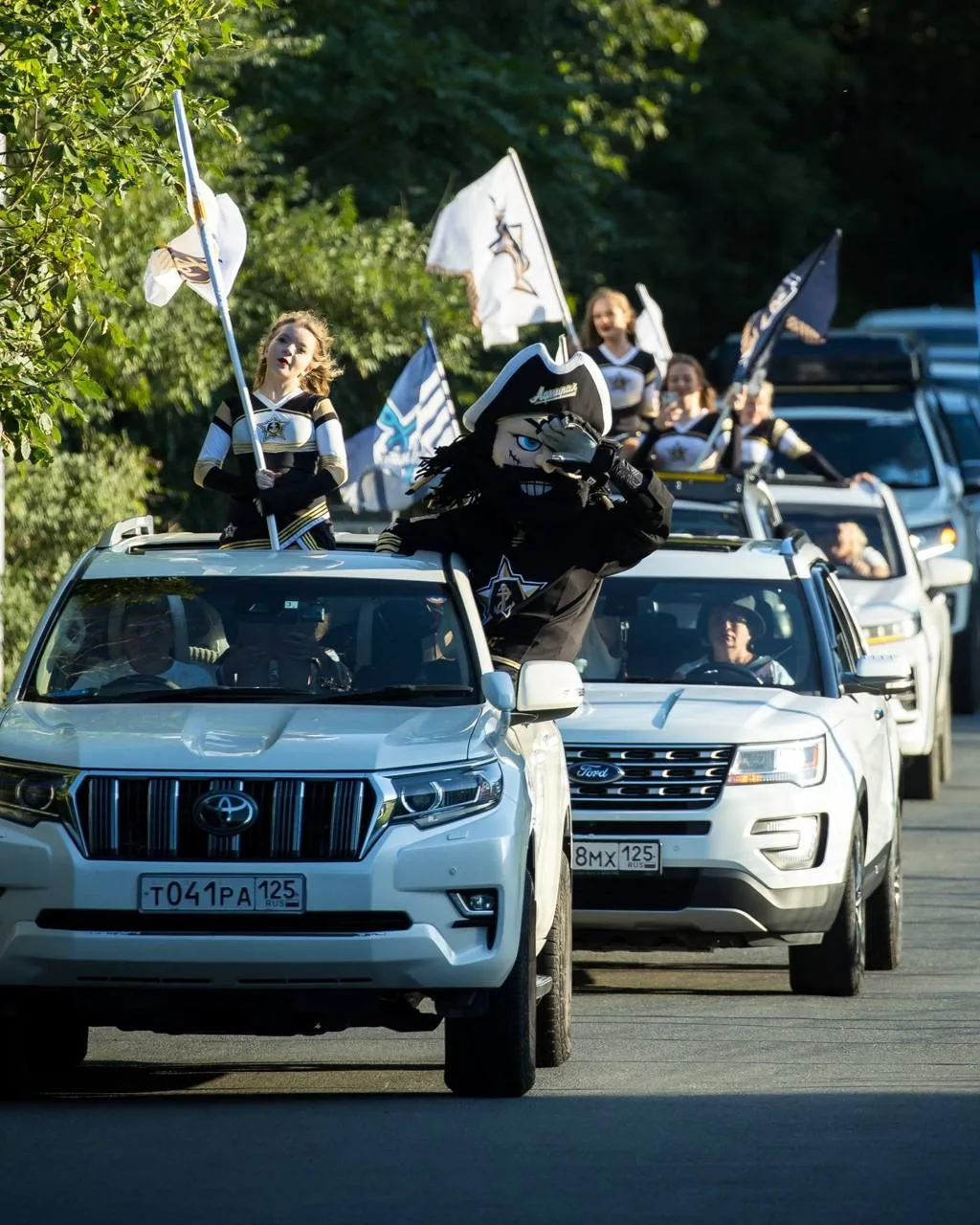 🚘 Сегодня в честь первой домашней игры «Адмирала» в этом сезоне пройдет традиционный а...