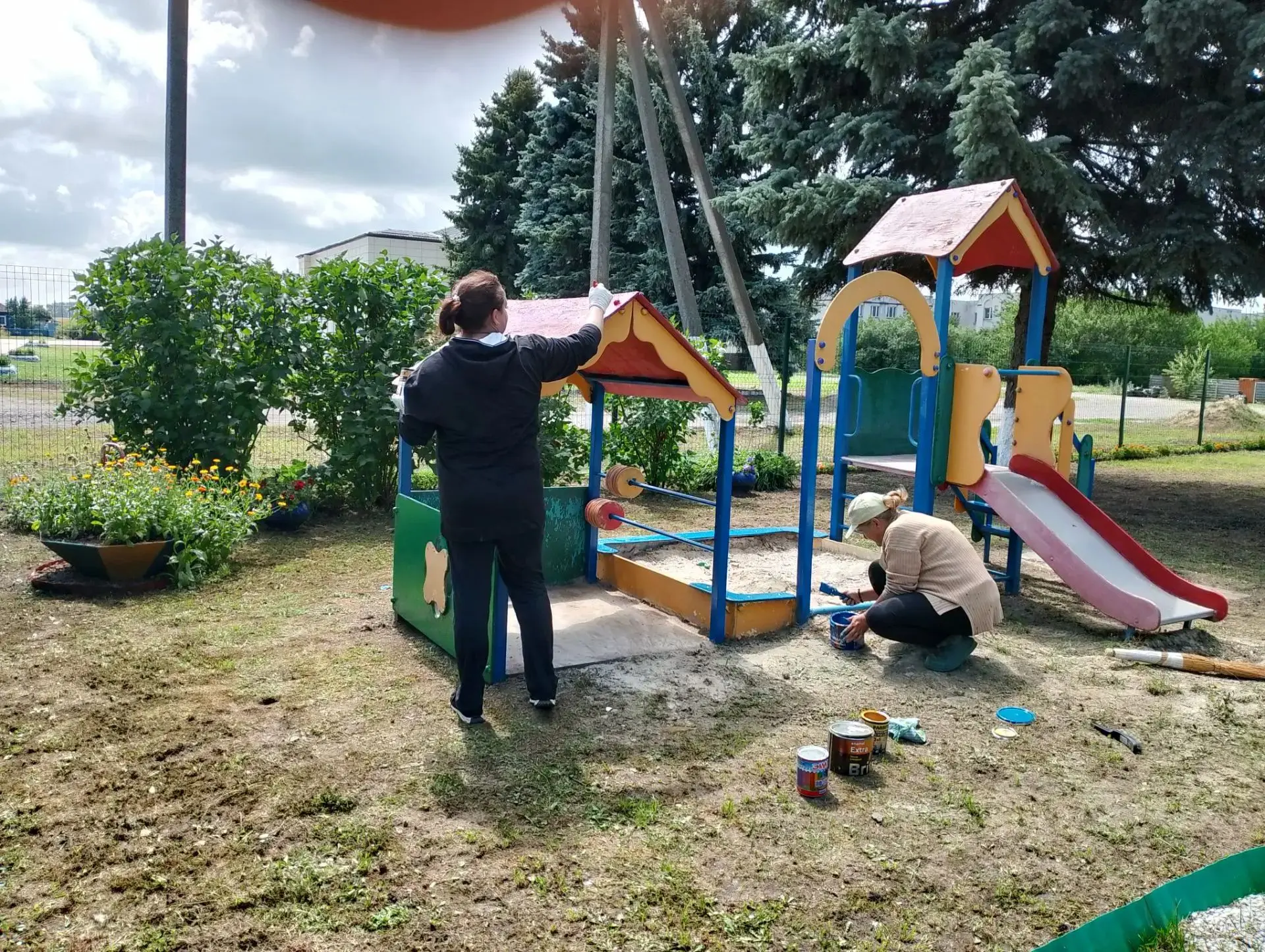 <<Наш детский сад закрыт на ремонт>>