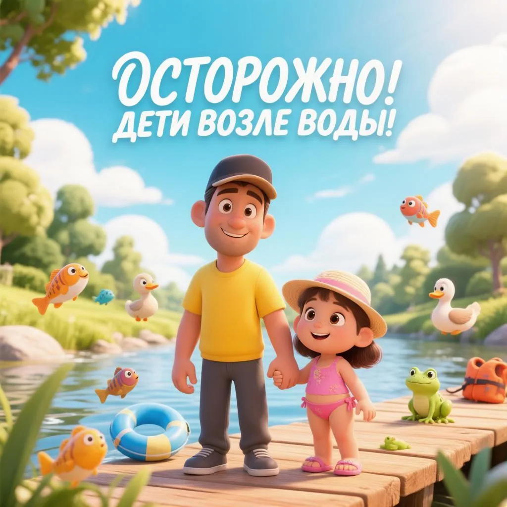 🌞Лето — прекрасное время для отдыха у воды! Но чтобы он оставил только приятные воспоминания, важно