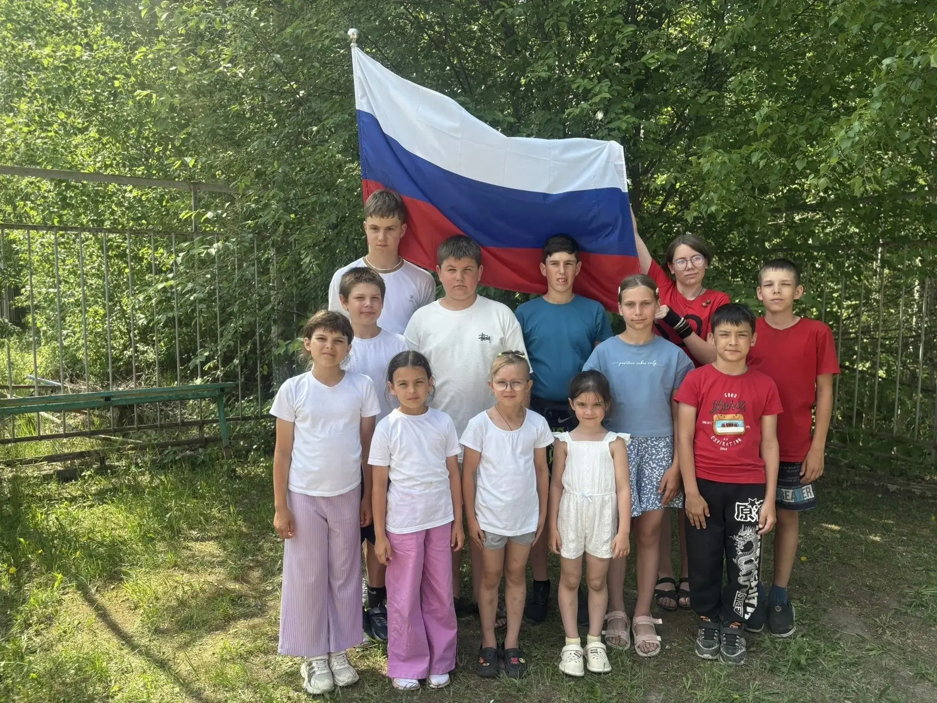 🎉 12‑й день в лагере: миссия «Будь с Россией!» 🇷🇺

Сегодня день получился по-особенному тёплым и 