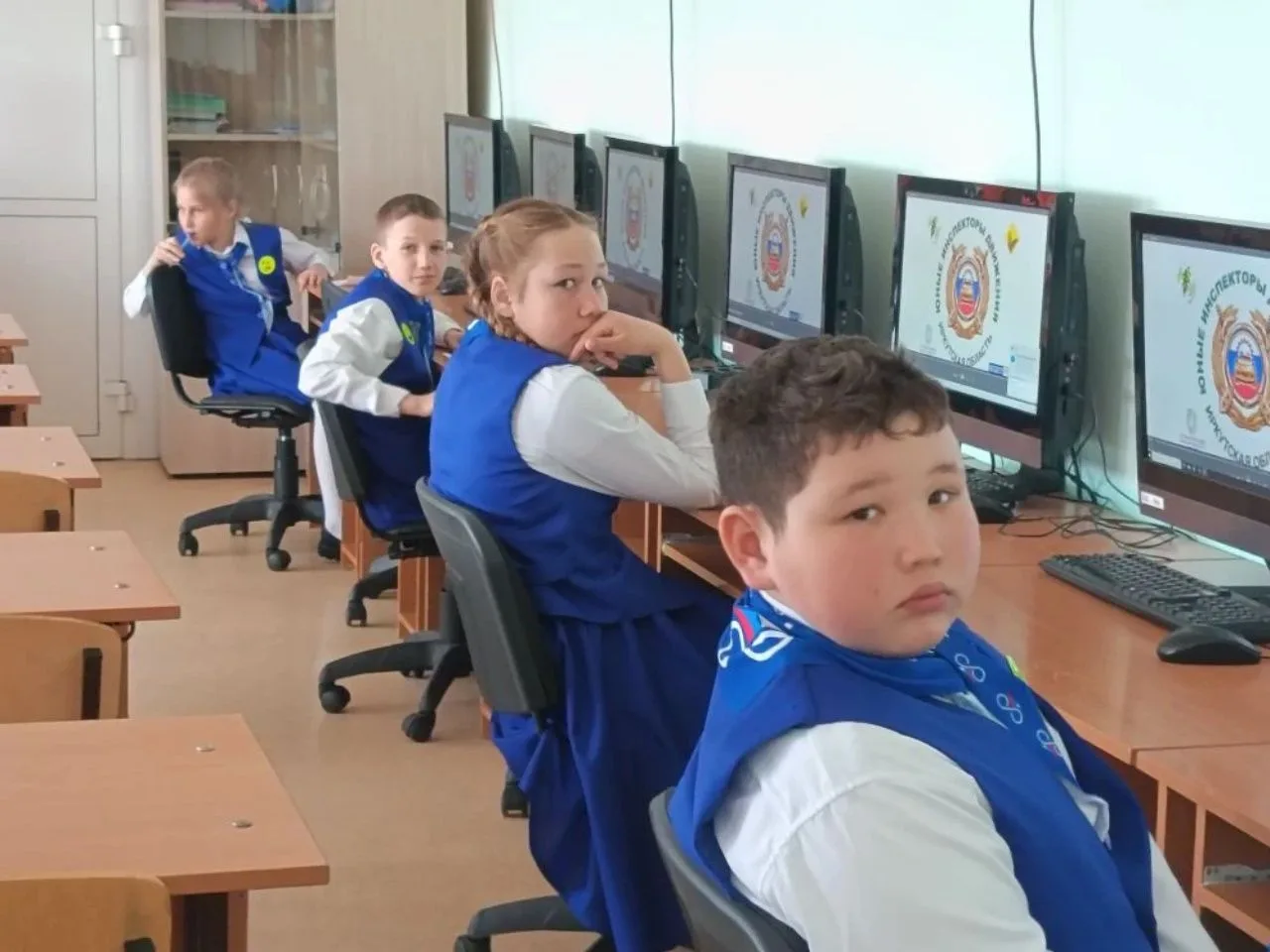 Сегодня прошёл муниципальный этап Всероссийского конкурса "Безопасное колесо". Нашу школу представля
