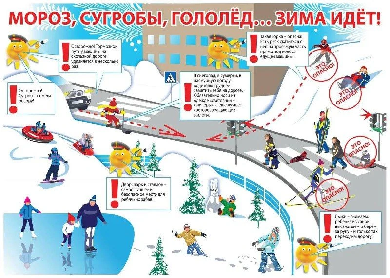 «Зимние каникулы в безопасности»!